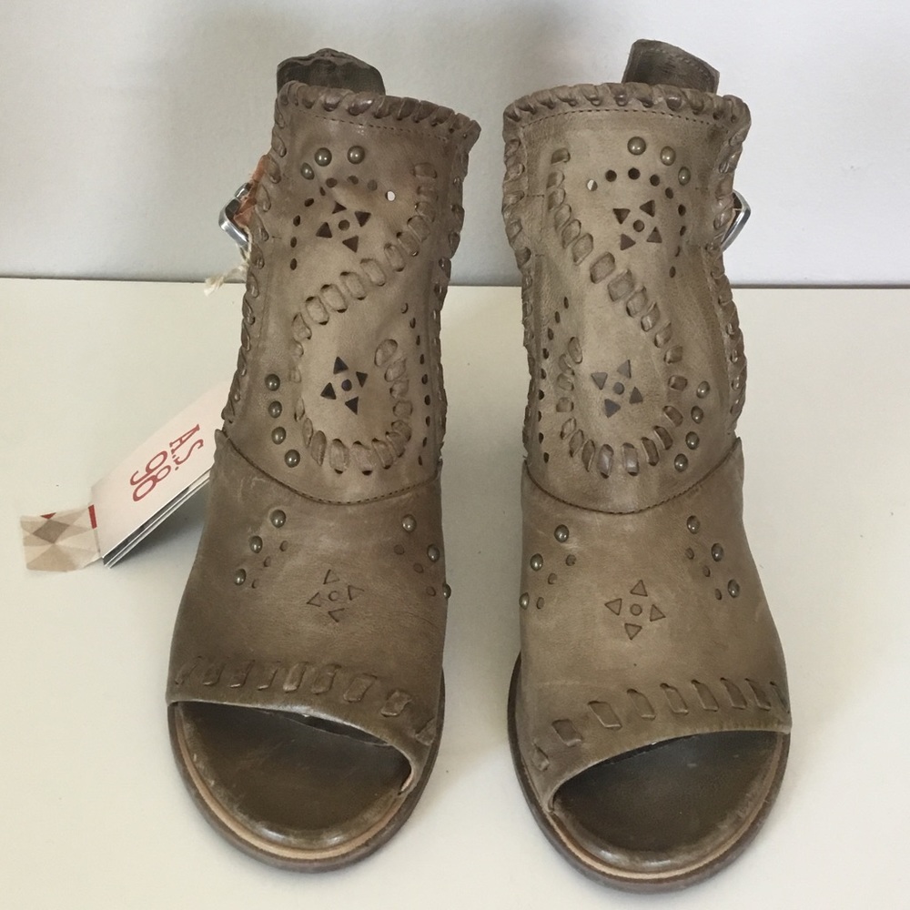 NWT A.S.98 Half Moon Markie Sandals (37) 7 - Picture 3 of 13